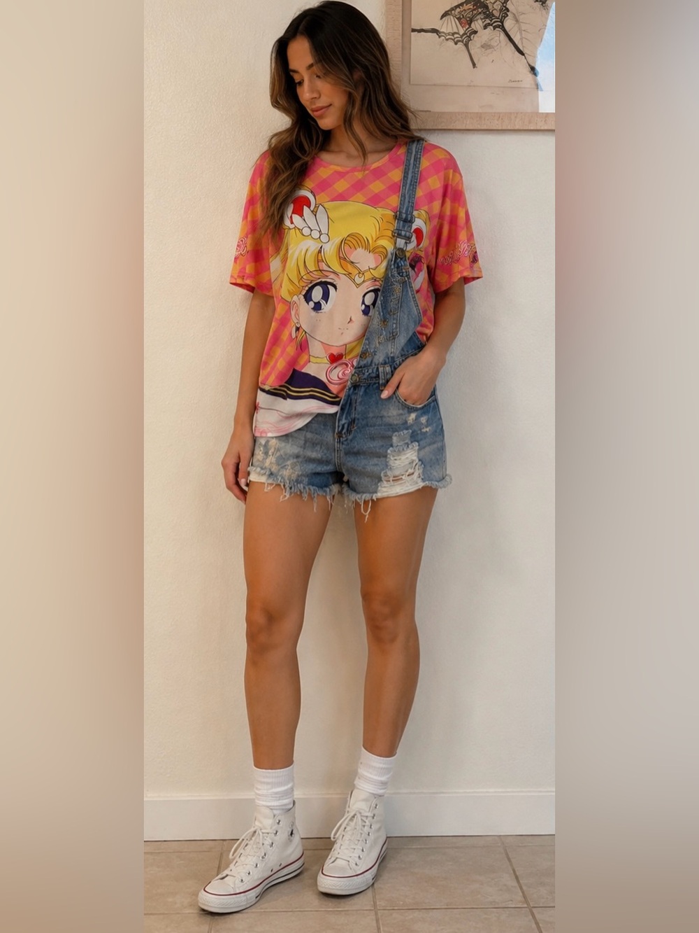 RARE Vintage Sailor Moon Top